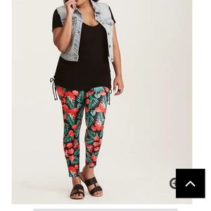 Torrid Disney Ariel Tropical Leggings